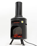 DR-991 - DR. INFRARED HEATER DR-991 Portable Electric Fireplace Space Heater w/ Humidifier & Remote, Infrared Heat, 3D Flame Effect, Timer, Quiet, 1500W, ETL Listed, Freestanding, LED Display