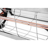 Dr Infrared Heater DR-222 Indoor Outdoor Patio Wall Mount Ceiling Carbon Infrared Heater, 1500W, Black