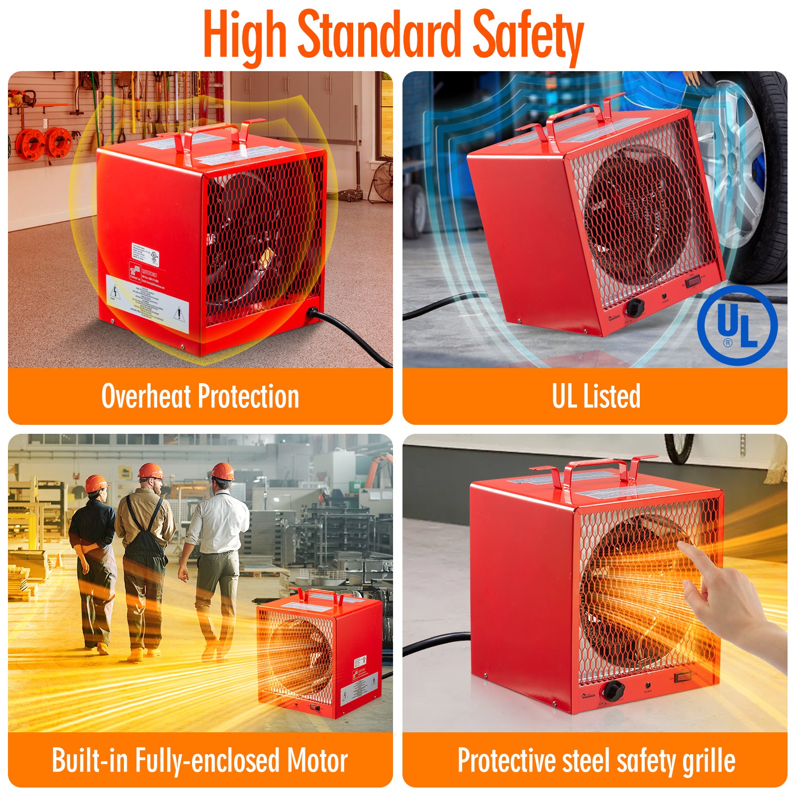 DR. INFRARED HEATER DR-988 240V Electric Industrial Garage
