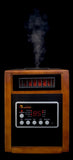 Dr. Infrared Heater DR-998, 1500W, Advanced Dual Heating System with Humidifier and Oscillation Fan and Remote Control