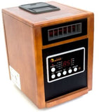 Dr. Infrared Heater DR-998, 1500W, Advanced Dual Heating System with Humidifier and Oscillation Fan and Remote Control