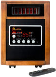 Dr. Infrared Heater DR-998, 1500W, Advanced Dual Heating System with Humidifier and Oscillation Fan and Remote Control