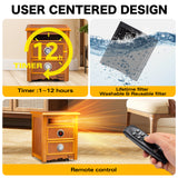 Dr Infrared Heater DR-999 Portable Infrared Space Heater with Nightstand Design, Furniture-Grade Cabinet, 1500W