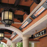 DR-298 - DR. INFRARED HEATER DR-298 Freestanding Portable Infrared Space Heater, 1500W Indoor Outdoor Use, Wall/Ceiling Mountable, Remote Control, 3 Heat Settings, Timer, Tip-Over & Overheat Protection, Black