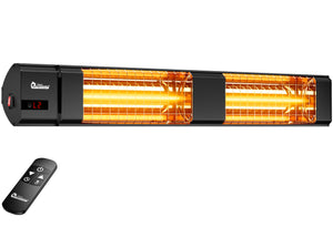 電気ヒーター IRON IR-7534 DR INFRARED HEATER DR-338 Carbon Infrared Patio Heater with Tripod