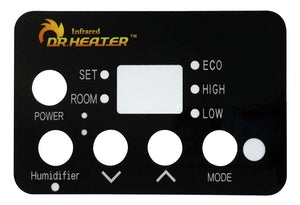 Front Panel Sticker for DR-968H