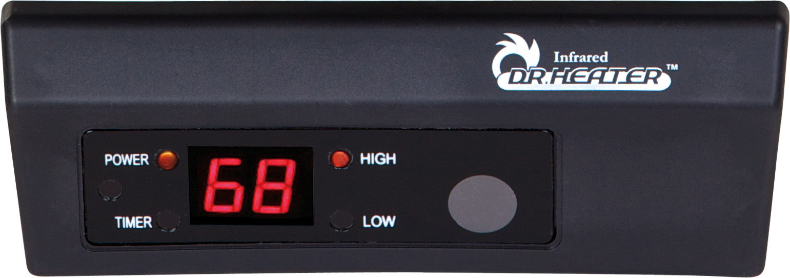 Dr. Infrared Heater DR-975 7500-Watt 240-Volt Hardwired Shop Garage El